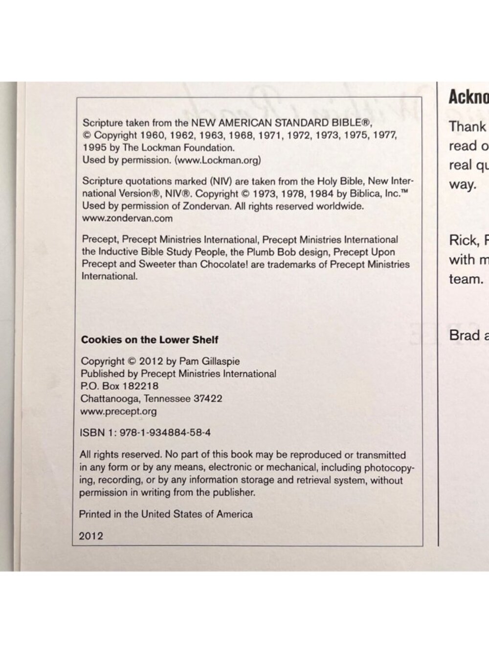 Cookies On The Lower Shelf Part I Genesis-Ruth Spiral-Bound Bible Study Workbook - Picture 3 of 14